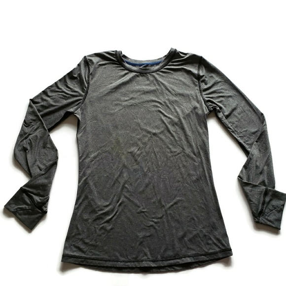 Cuddl Duds ClimateRight Stretch Fleece Long Sleeve Mock Neck Half Zip Sleepwear Top
